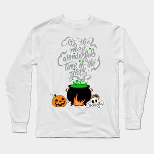 Halloween-The Most Wonderful Time of the Year Long Sleeve T-Shirt